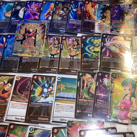 71 Dragon Ball Super Foil card lot of 71 foil cards - Picture 12 of 12